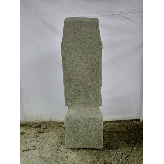 Estatua isla de pascua moái roca volcánica 60 cm