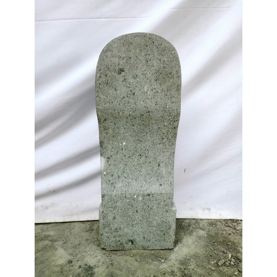 Estatua mística isla de pascua moái de piedra natural 60 cm